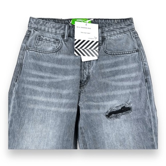 Sandrine Rose x Free People Jeans Womens Size 24 Straight‎ Leg Bundle - Picture 3 of 11